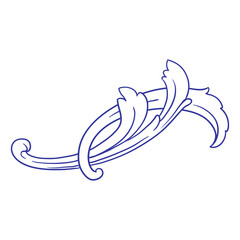 Vintage Ornament. Border ornament. Suitable for wedding invitation cards
