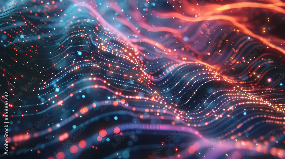 Poster technology internet network high speed. abstract digital futuristic circuit, cyber science tech, inn