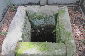 岡崎城跡にある徳川家康産湯の井戸をクローズアップ【日本百名城】日本愛知県