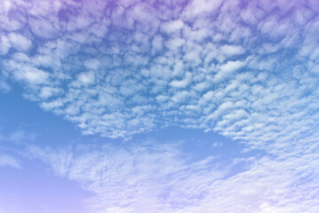 Pastel Colorful sky and cloud white. Beautiful afternoon bule sky and cloud white. 