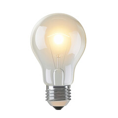 light bulb clipart, electrician item, , incandescent, isolated on white background