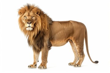 Obraz premium araffe standing in front of a white background with a white background