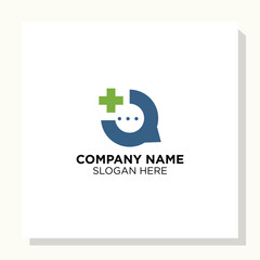 health logo design vector, medical logo inspiration