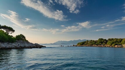 Fototapeta premium a sunny sea view