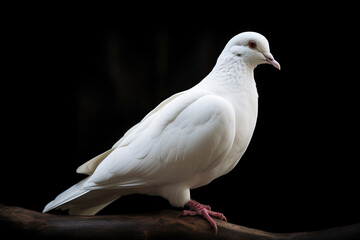 Obraz premium generated illustration White dove, freedom on international day of peace concept