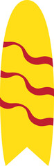 Surfboard Vector Icon Illustrations