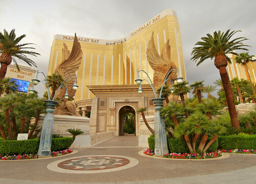 Mandalay Bay Hotel Gold Building, Las Vegas, Utah, USA