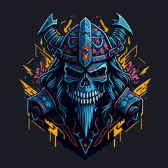 An immortal demon warlord, cloaked in dark armor, wields a fiery blade, commanding an army of fierce warriors with an aura of relentless power and evil.