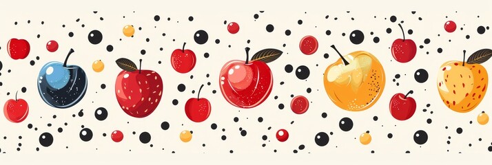 Abstract Fruit Background