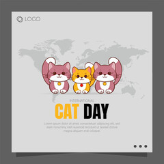 Cat Day, celebrated on August 8th, is dedicated to honoring and appreciating cats, one of the world's most beloved pets.