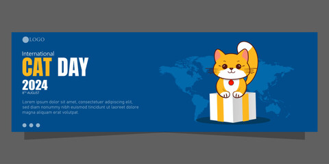 Cat Day, celebrated on August 8th, is dedicated to honoring and appreciating cats, one of the world's most beloved pets.