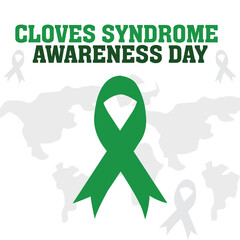 Cloves Syndrome Awareness Day illustration for web banner 