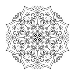 Beautiful Decorative Mandala design vector elements