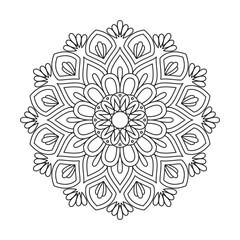 Art on the wall Coloring book Lace pattern The tattoo