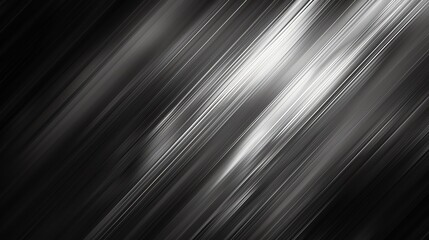 Abstract black and white background with diagonal lines.