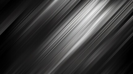 Abstract black and white diagonal lines background.