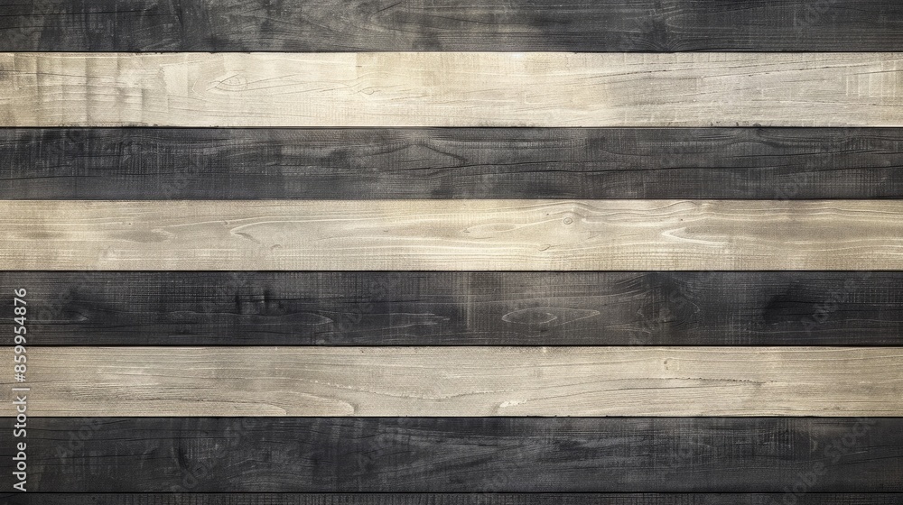 Poster light wood with dark color stripes and textured surface for design with empty space