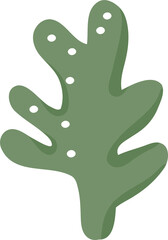 Cartoon underwater coral