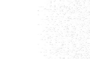 Digital technology background. Digital data dots gray pattern pixel background