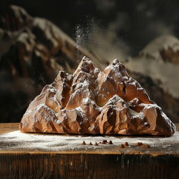 A dramatic and imposing loaf shaped like Nanga Parbat