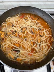 Linguine alle cozze