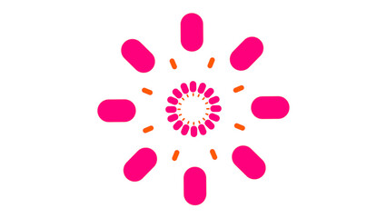 easter bunny with flowers