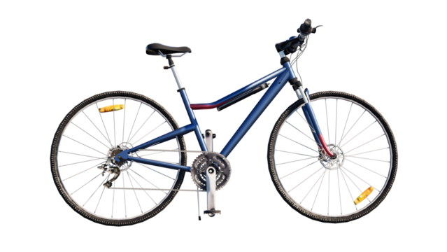  bicycle isolated on white