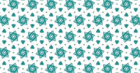 seamless pattern with flowers