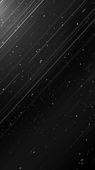 Minimalist black wallpaper with a series of small, white, diagonal lines. ,Dark Color light ,vectorline design , illustration , Mobile Wallpaper