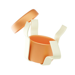 gift box 3d icon and illustration