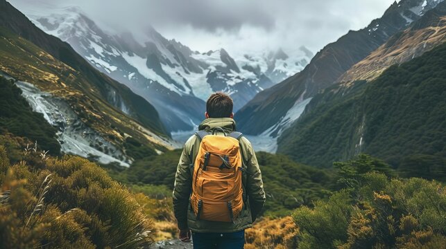 Discover the courage within you as you face the challenges of the wilderness, knowing that each step brings you closer to your goal.