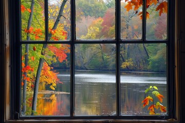 window in the forest
