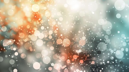 Tranquil Gradient Bokeh Wallpaper for Elegant Design Projects