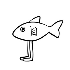 fish cartoon