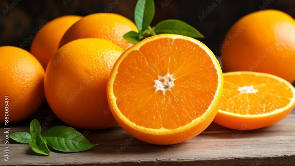 Poster  Fresh and juicy citrus delight