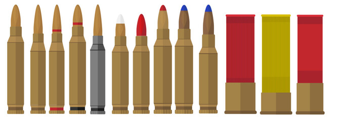 Assault Rifles and Shotguns Ammunation Vectors