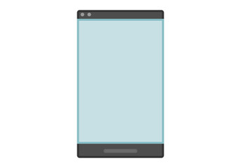 Móvil o smartphone en fondo blanco