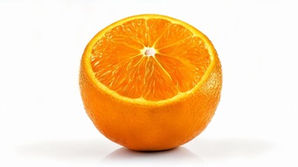 Fototapeta premium Freshly cut juicy orange slice