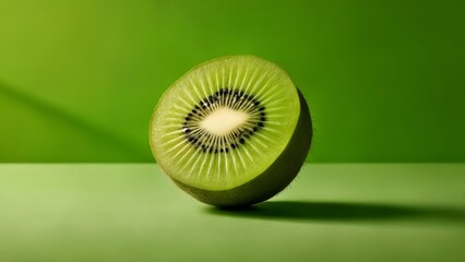  Freshly sliced kiwi ready to enjoy