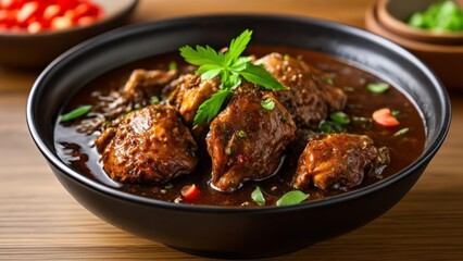 Fototapeta premium Deliciously hearty stew ready to warm your soul