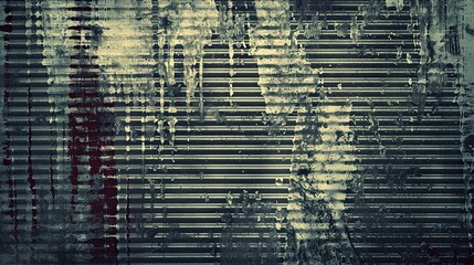 vintage horizontal scanlines with vignette border retro cctv or vhs video white noise or signal error background texture overlay grungy distressed dystopiacore horror film backdrop