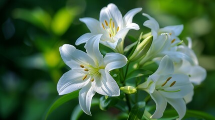 Fototapeta premium close up of white crocus