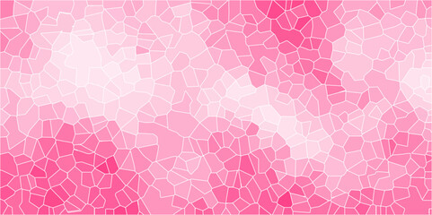Abstract colorful background with triangles. background of crystallized. Pink white Geometric Modern creative background. Pink Geometric Retro tiles pattern. Pink hexagon ceramic
