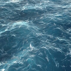 Tranquil Waters. Serene ocean texture background