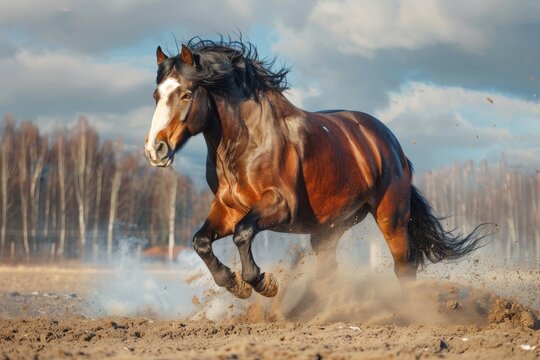 belgian draft horse