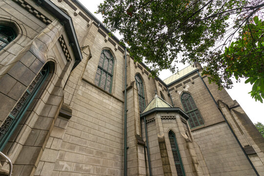 Beautiful Catholic Cathedral Church of Jakarta, Indonesia.