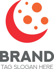 Business corporate logos, element designs, abstract logos, logo elements, and business and technology logos. Element of a Flat Vector Logo Design Template.