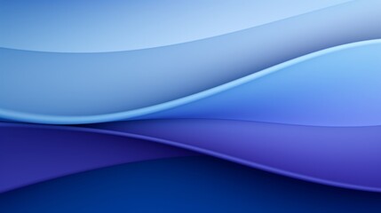Obraz premium Abstract minimalistic background of cobalt blue, periwinkle, and white colors, wallpaper, backdrop