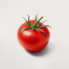 tomato on a white background