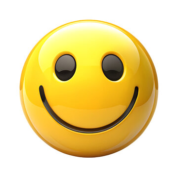 Naklejki smiley face symbol on transparent background